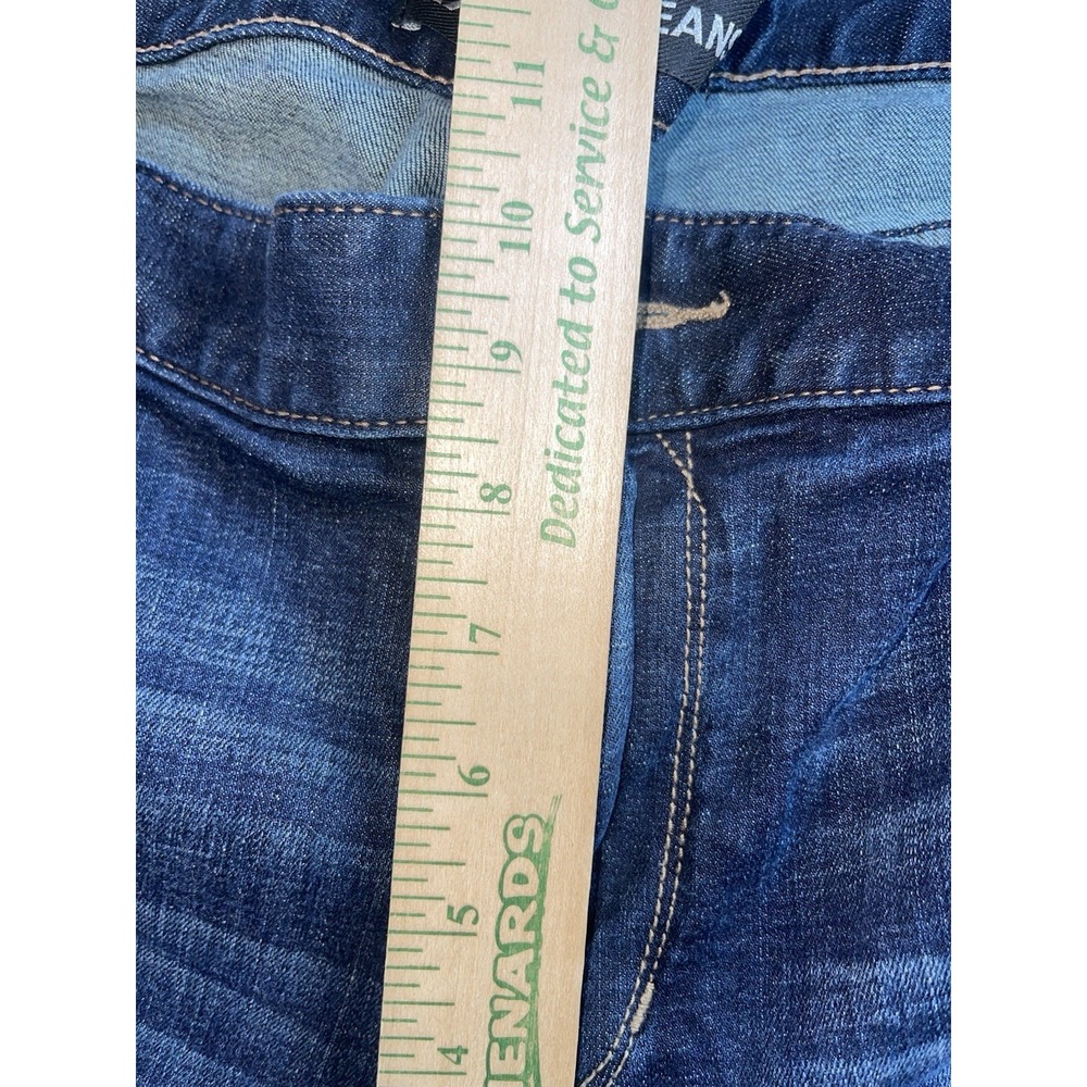 Express Stella Barely Bootcut Jeans Size 18L 18 Long Dark Wash Low Rise Y2K - Picture 5 of 8